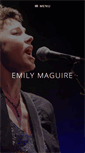 Mobile Screenshot of emilymaguire.com